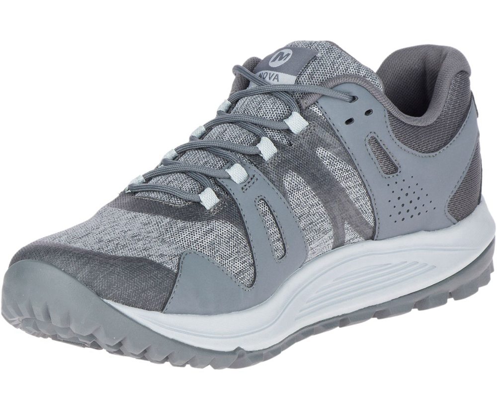 Merrell Sneakers Grey - Nova - Mens 09VTNZBIW